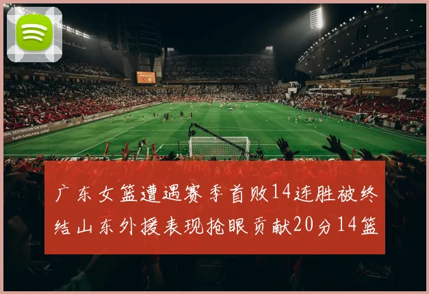 广东女篮遭遇赛季首败14连胜被终结山东外援表现抢眼贡献20分14篮板5助攻