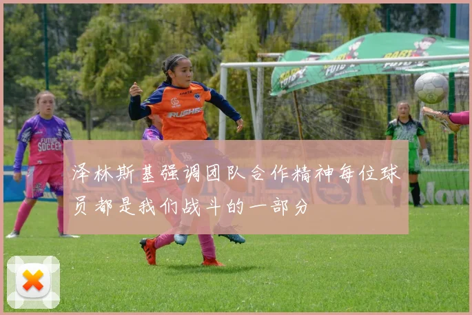 泽林斯基强调团队合作精神每位球员都是我们战斗的一部分